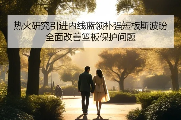 热火研究引进内线蓝领补强短板斯波盼全面改善篮板保护问题