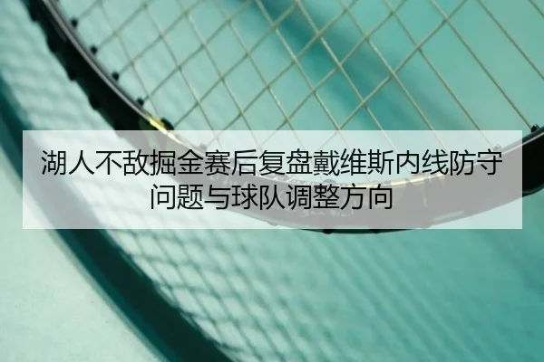 湖人不敌掘金赛后复盘戴维斯内线防守问题与球队调整方向